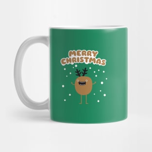 Funny Christmas Reindeer Mug